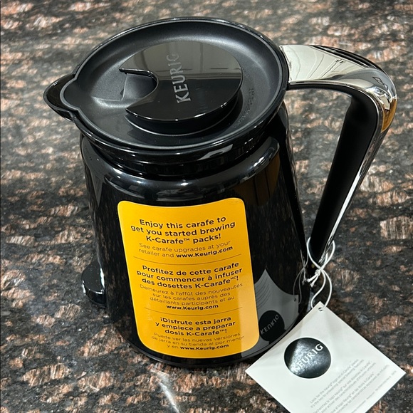 Keurig Other - Keurig Black and Silver Coffee Carafe
